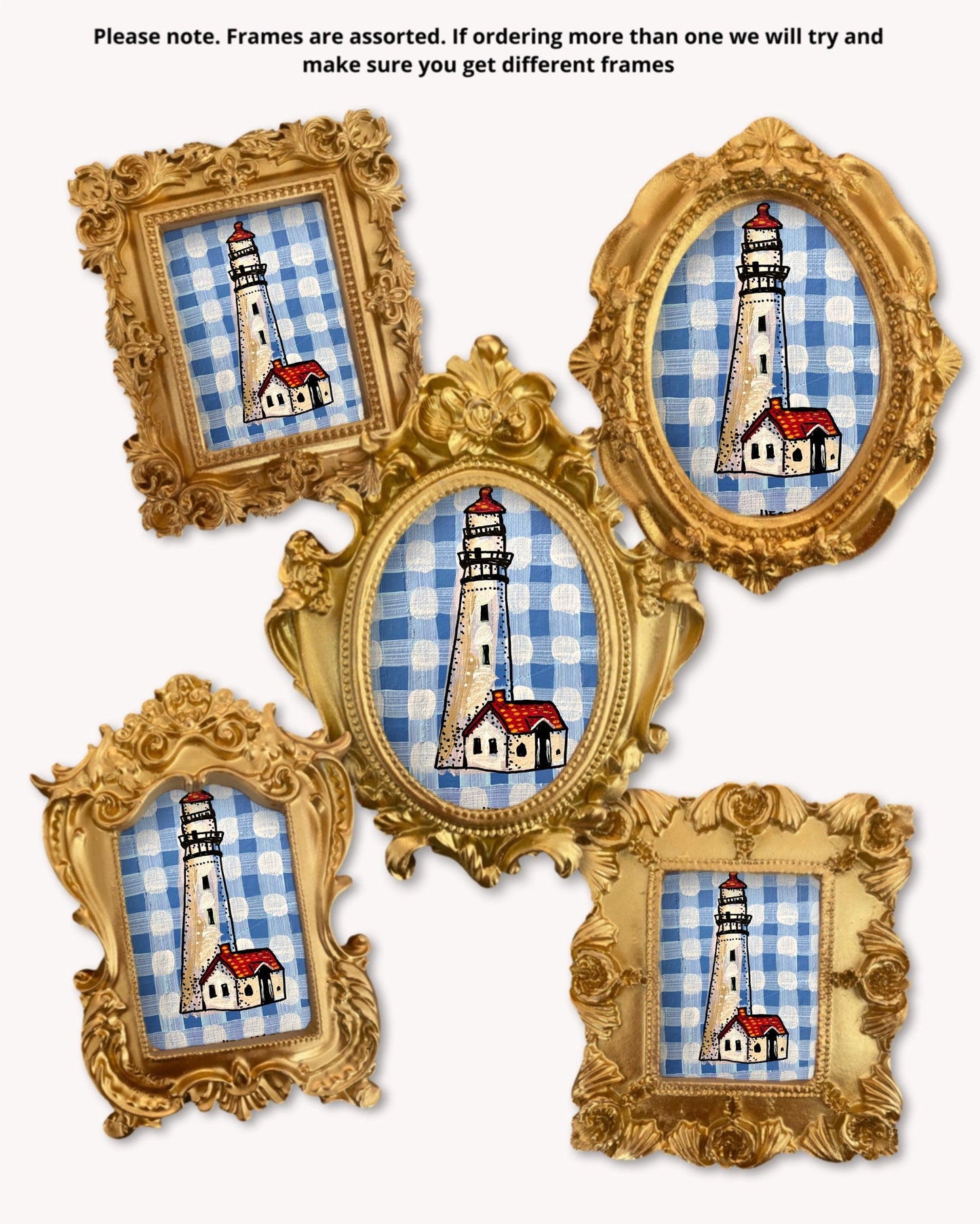 Lighthouse - Mini framed print
