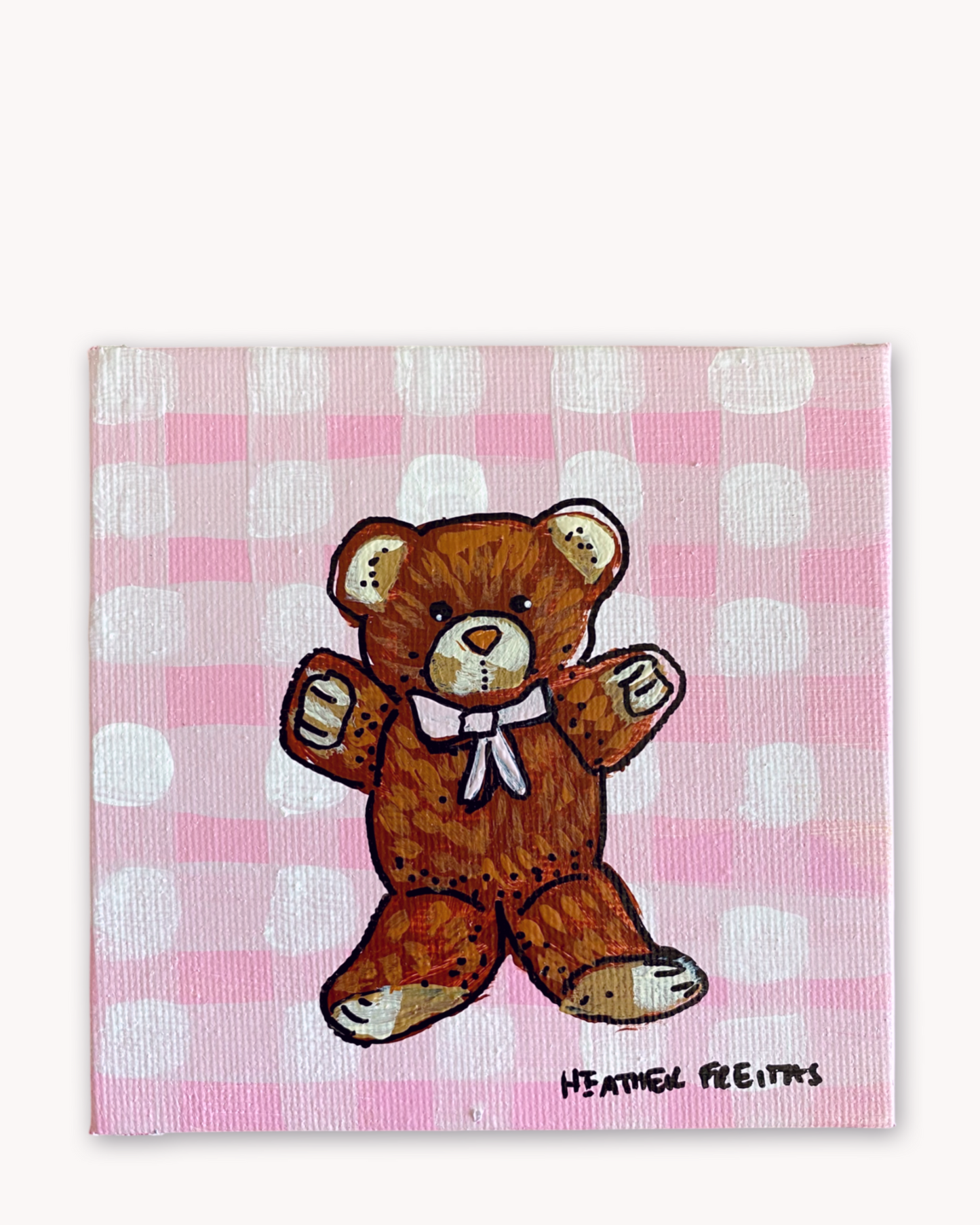 Teddy Bear ( Original Painting )