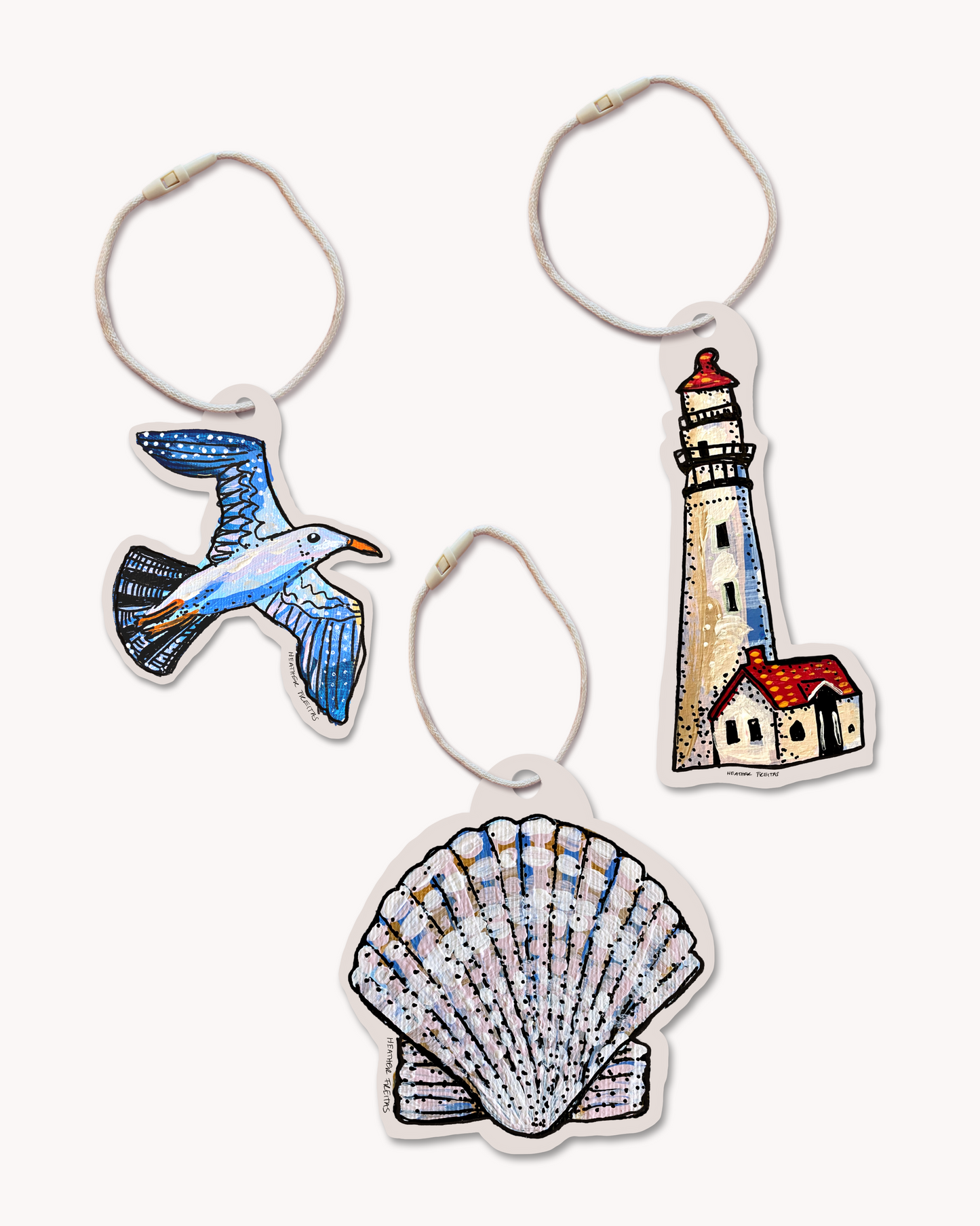 Seaside Gift Tags ( 12 pack )