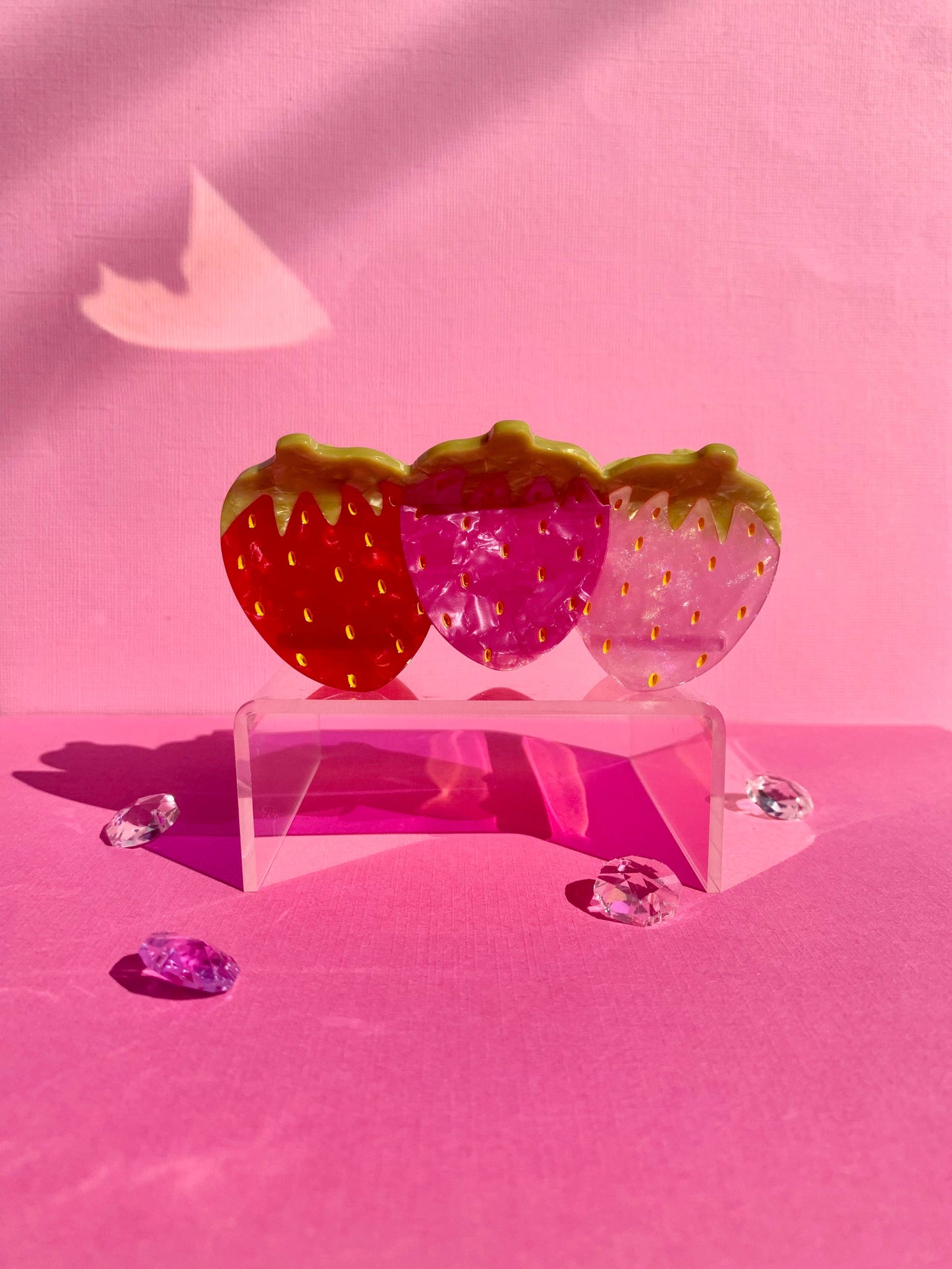 Very Berry Acetate Hair Claw