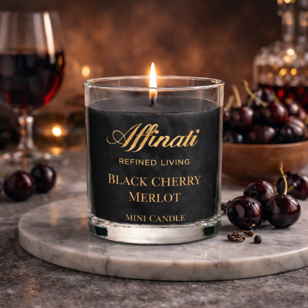 Black Cherry Merlot Mini Candle