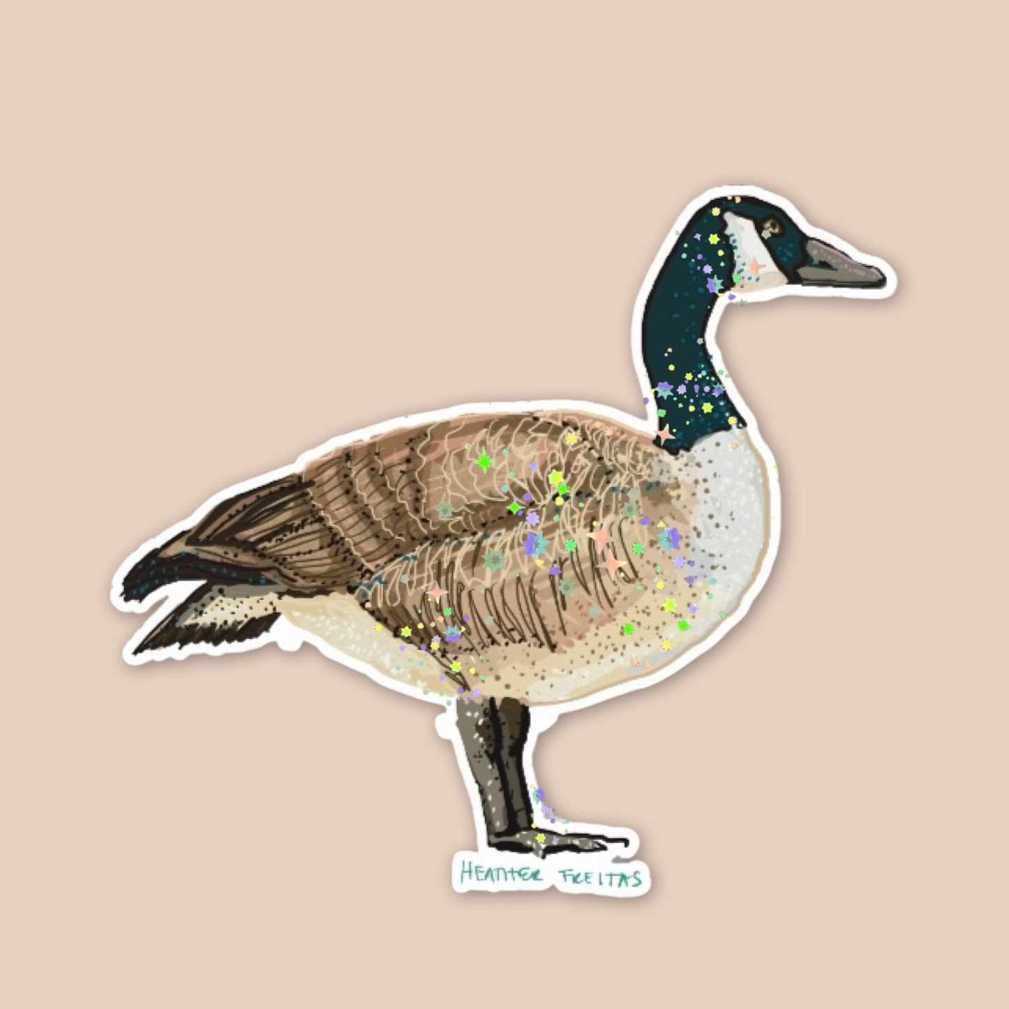 Silly Goose Sticker