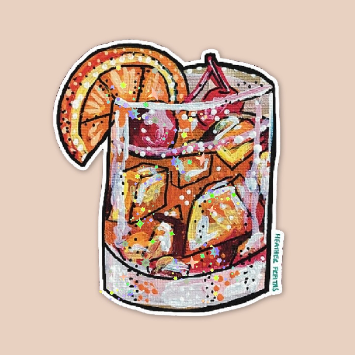 Old Fashioned Sticker