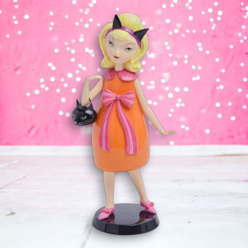8in Cat Mod Girl by December Diamonds