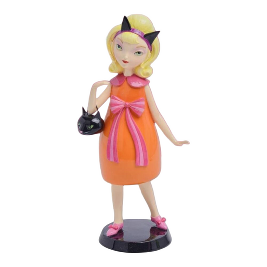 8in Cat Mod Girl by December Diamonds
