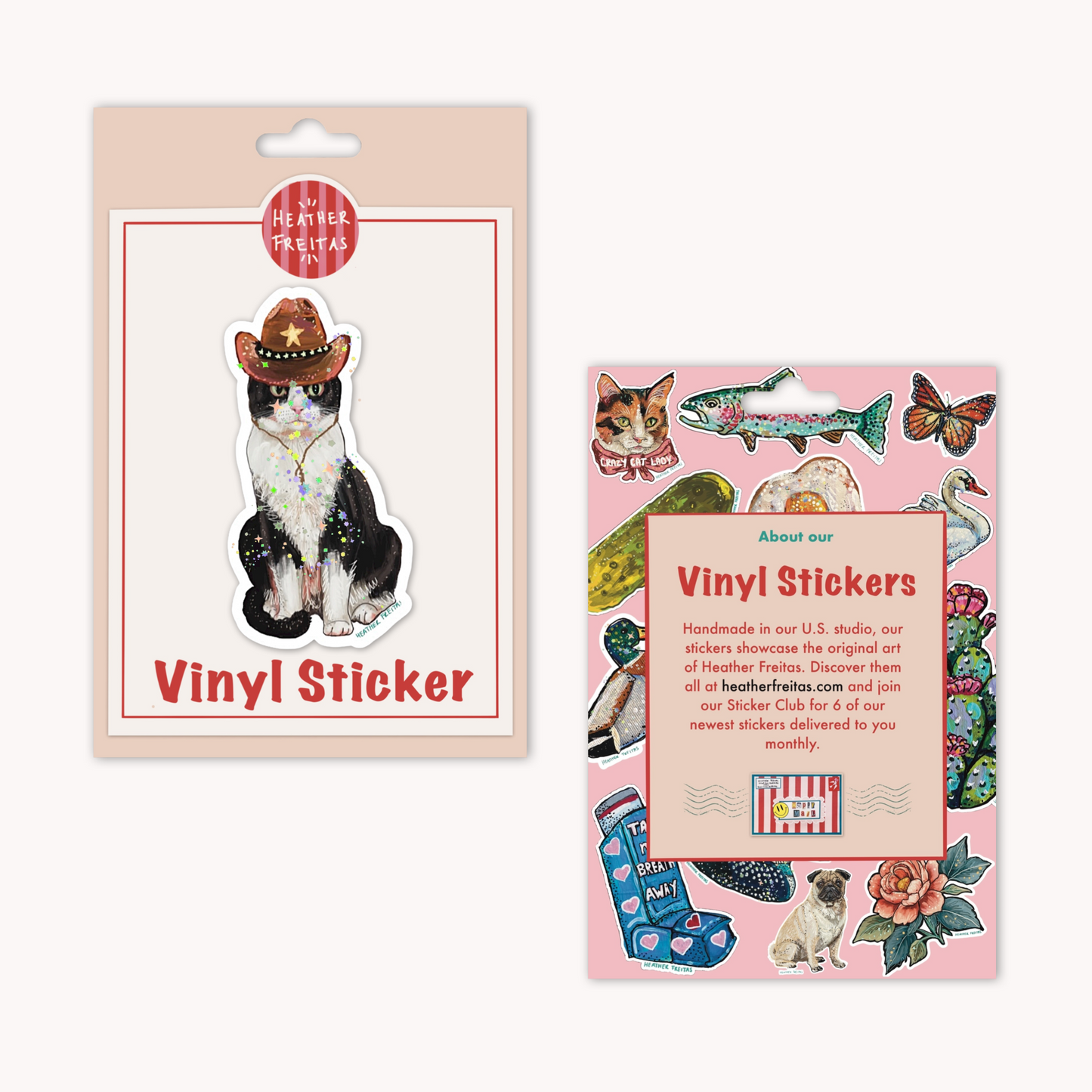 Cowboy Cat Sticker