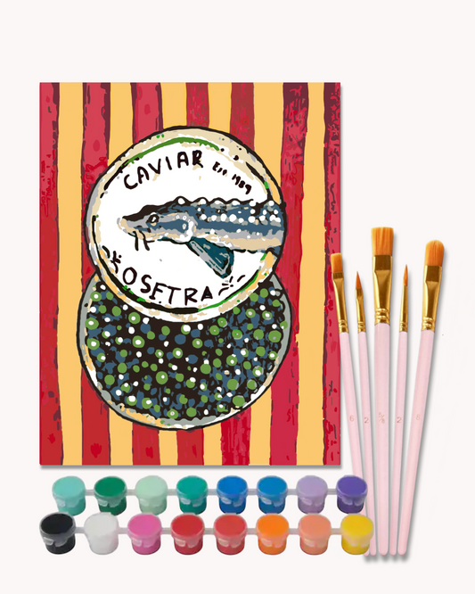 Caviar - Paint by Numbers Kit
