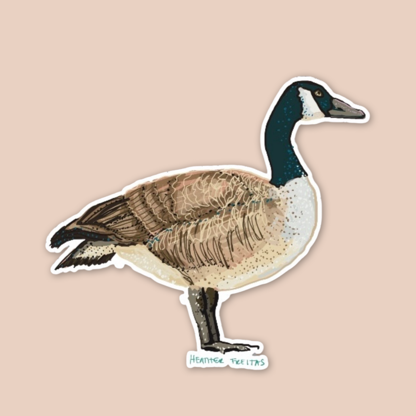 Silly Goose Sticker