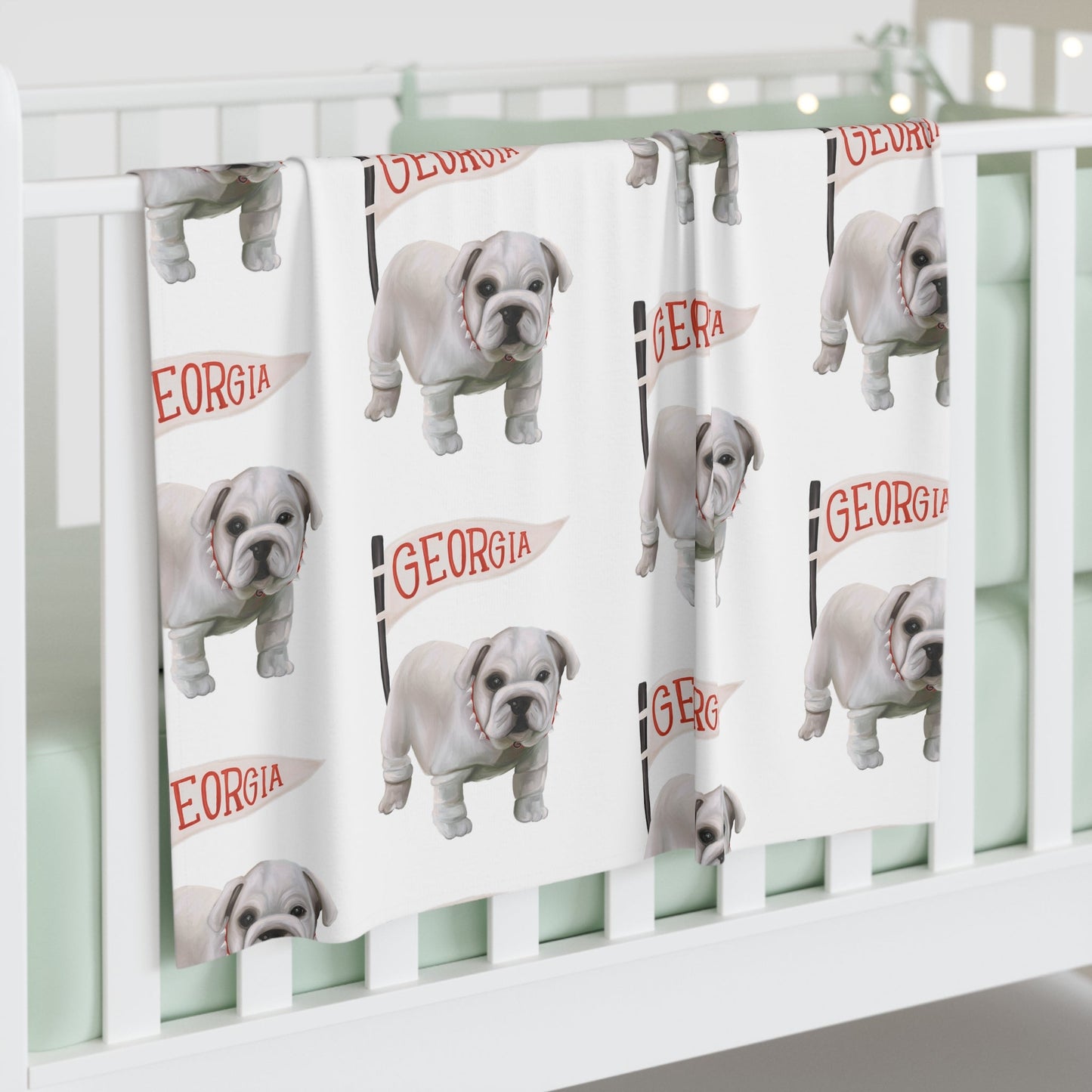 UGA Baby Swaddle Blanket