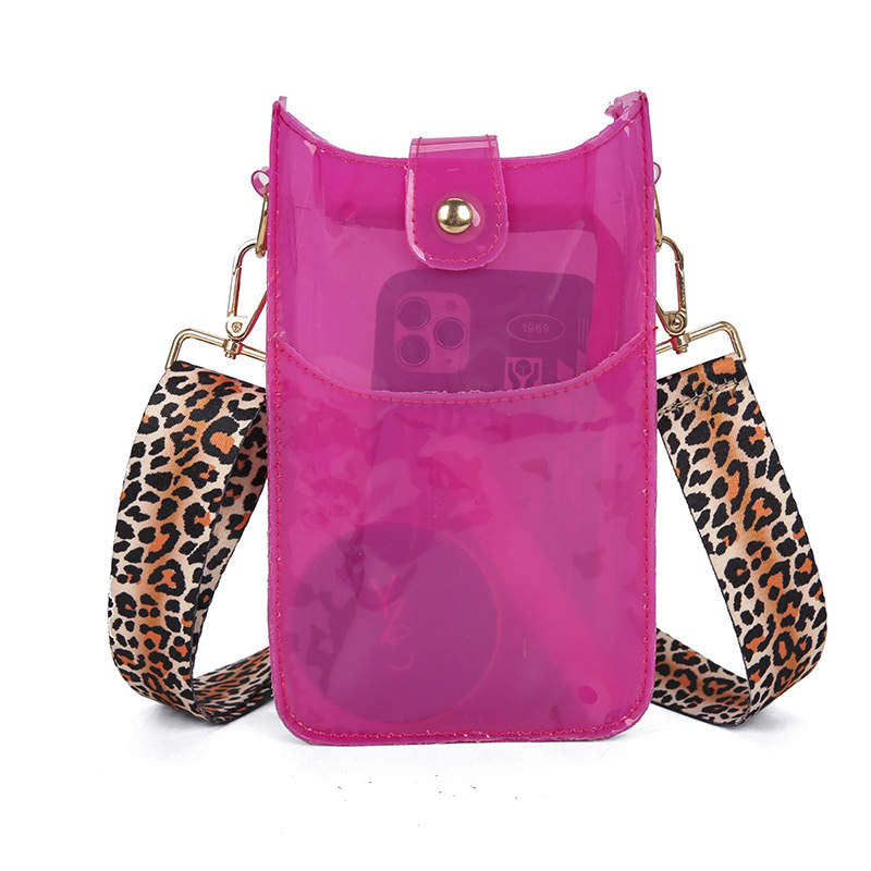 Ava - Colorful Clear, Slim Crossbody & Phone Bag