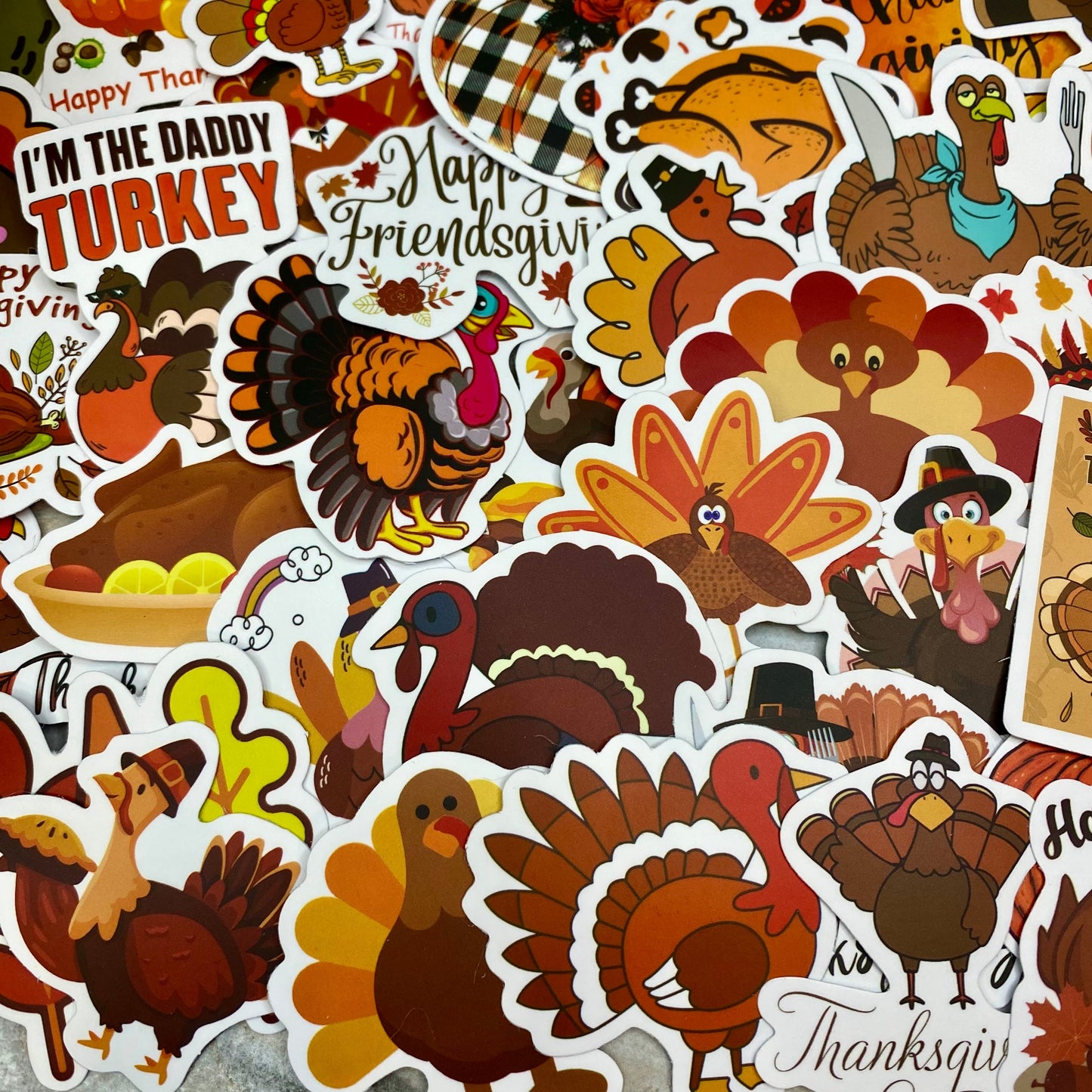 Stickers - Thanksgiving Turkey