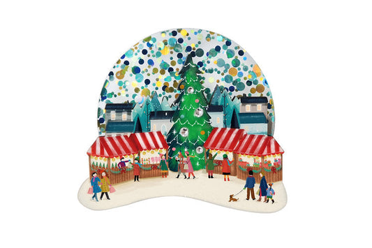 Christmas Market Brooch by Laliblue