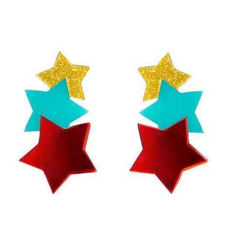 Star Earrings by Laliblue