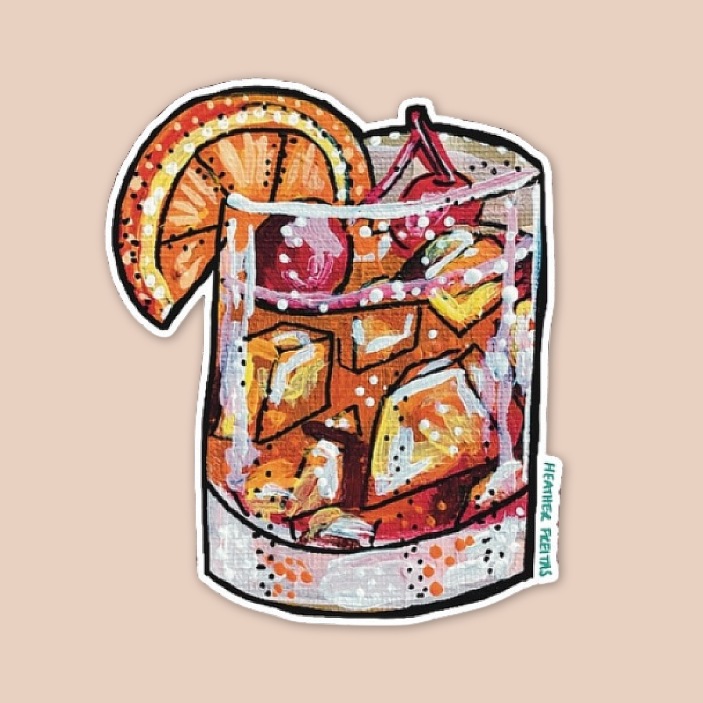 Old Fashioned Sticker