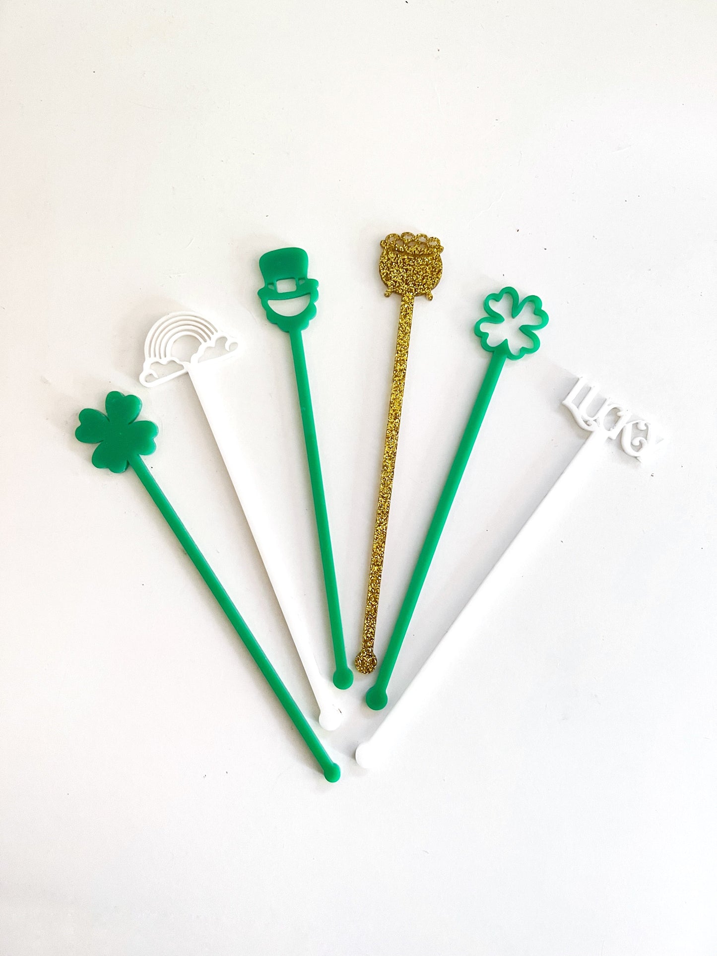 St. Patrick’s Day Stir Stick Set