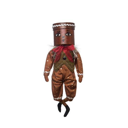 Gionni Gingerbread Gathered Traditions Box Head Art Doll