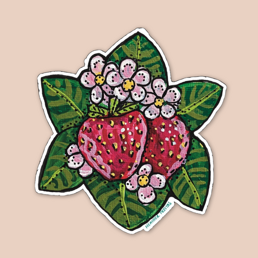 Strawberry Sticker