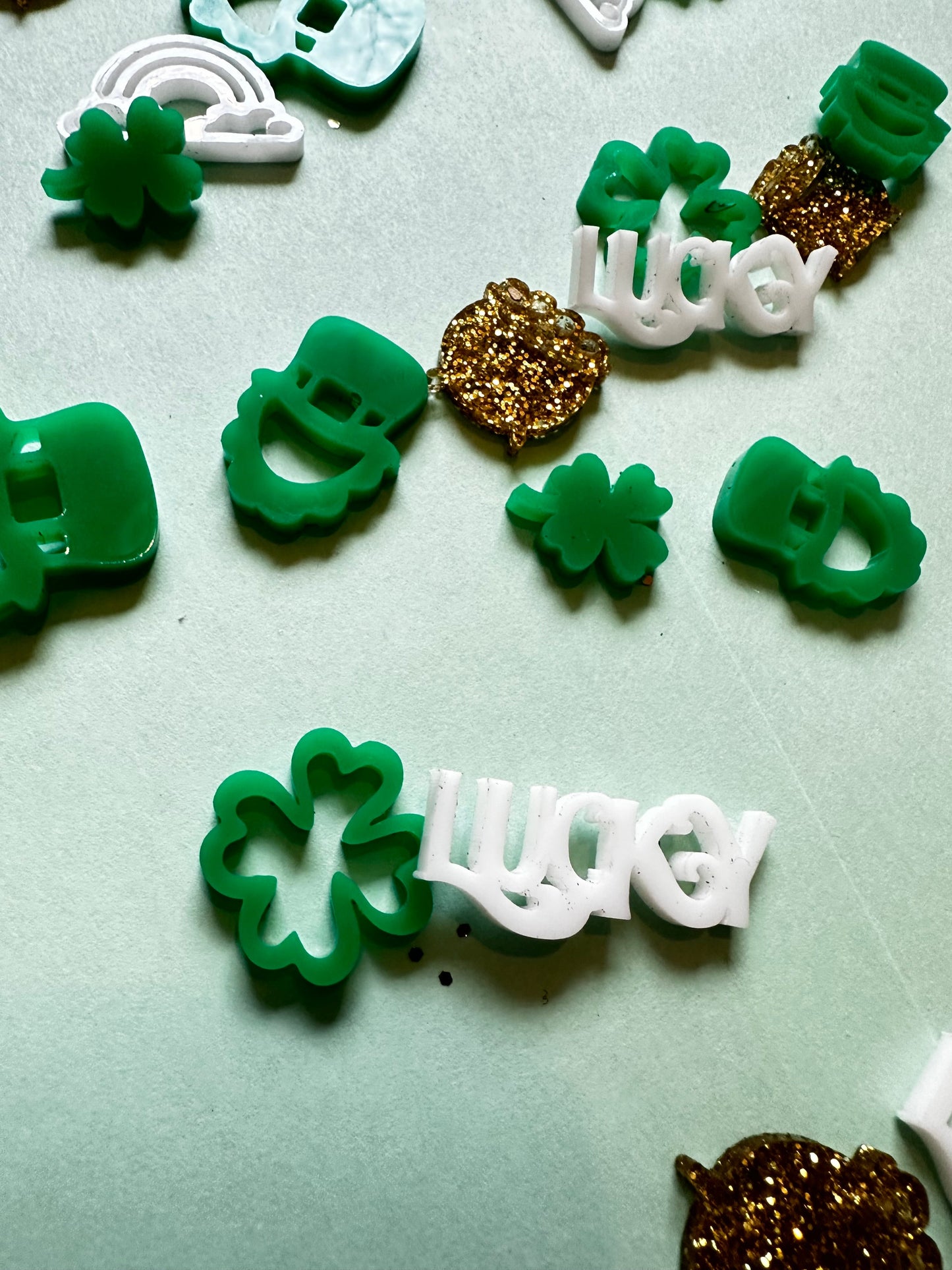 St  Patrick’s Day Acrylic Confetti