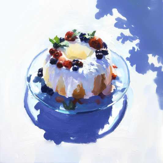 Bundt Cake Study Art Print