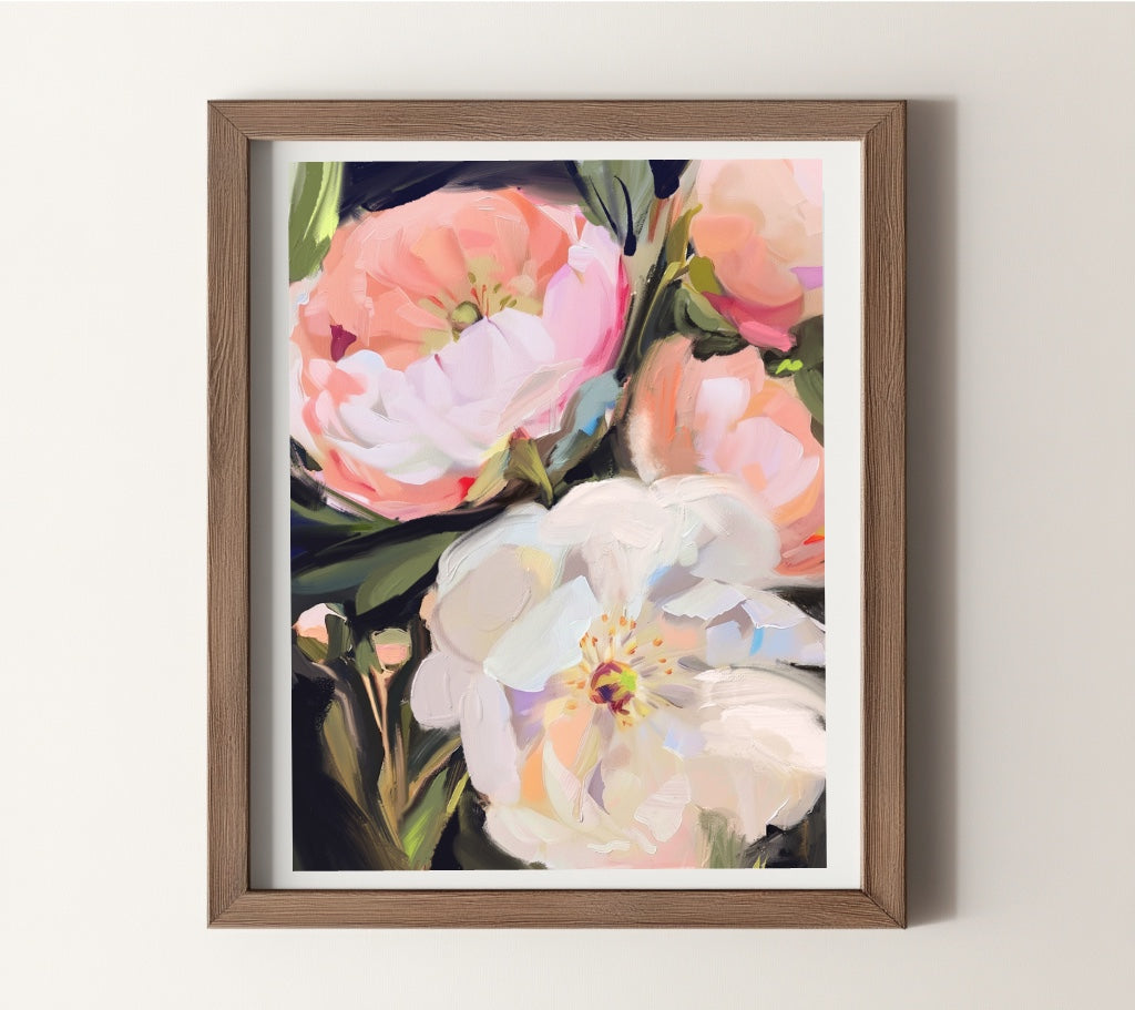 A Soft Blooming - Original Painting