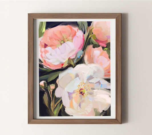 A Soft Blooming - Original Painting