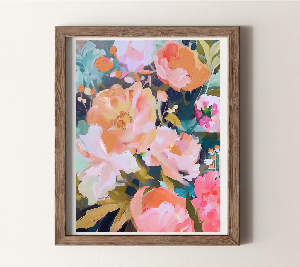 Among the Blossoms - Original Painting