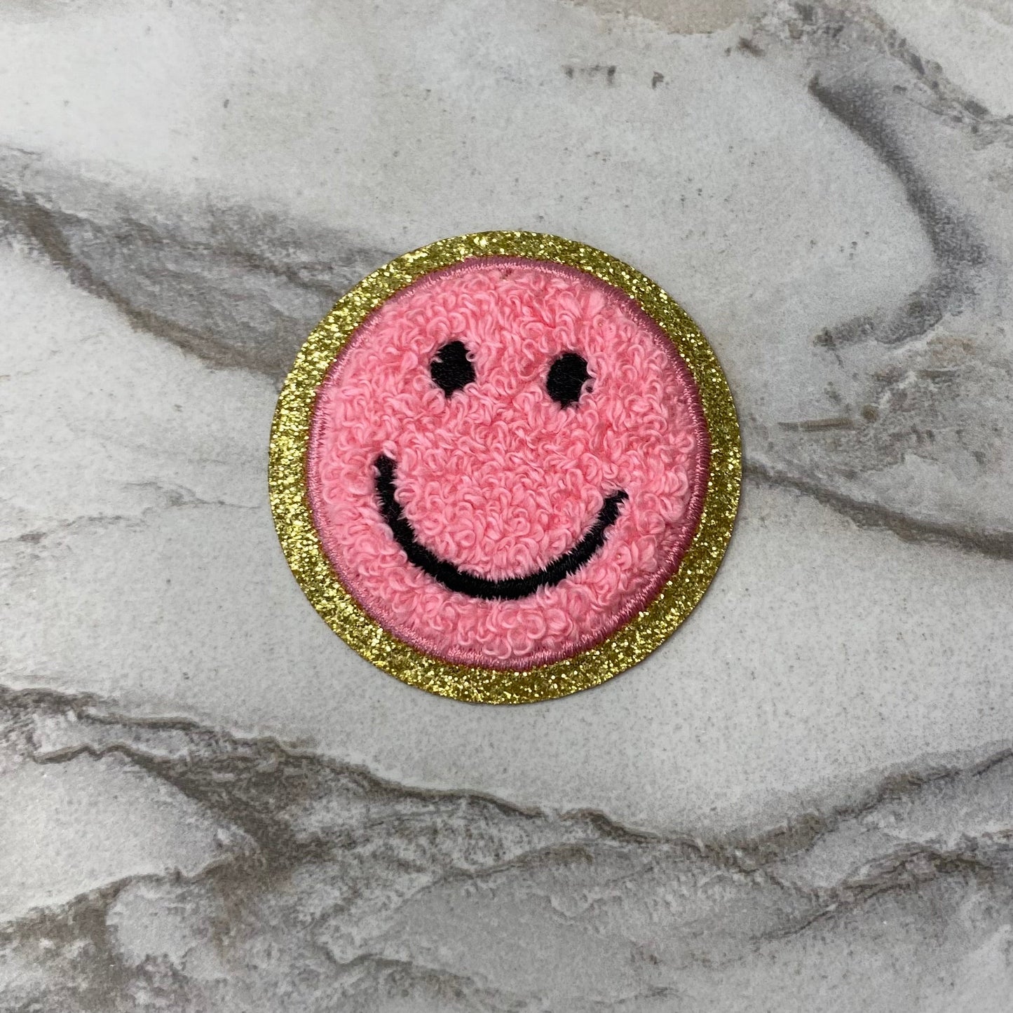 Chenille Patches - Smiley