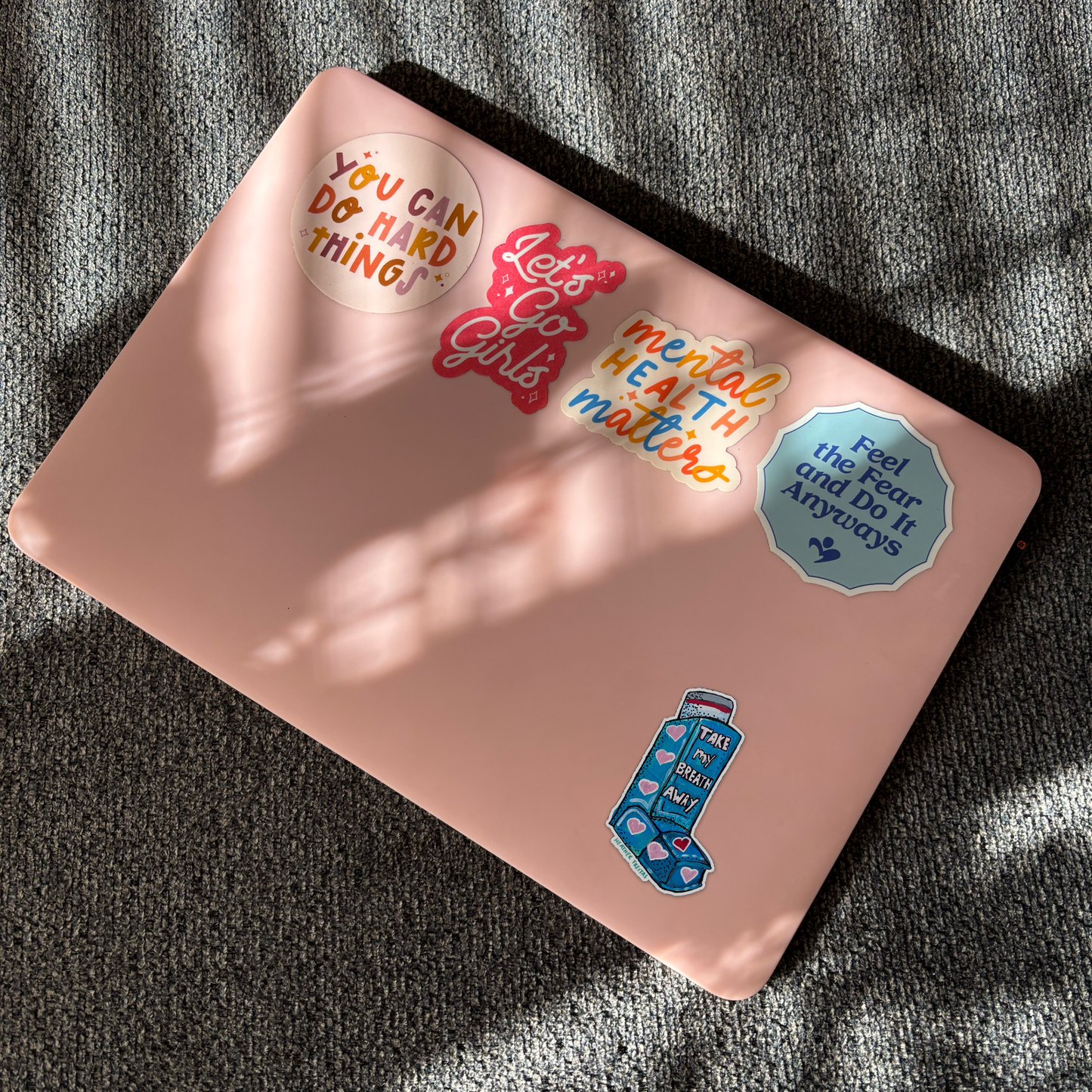 Take My Breath Away Inhaler Sticker