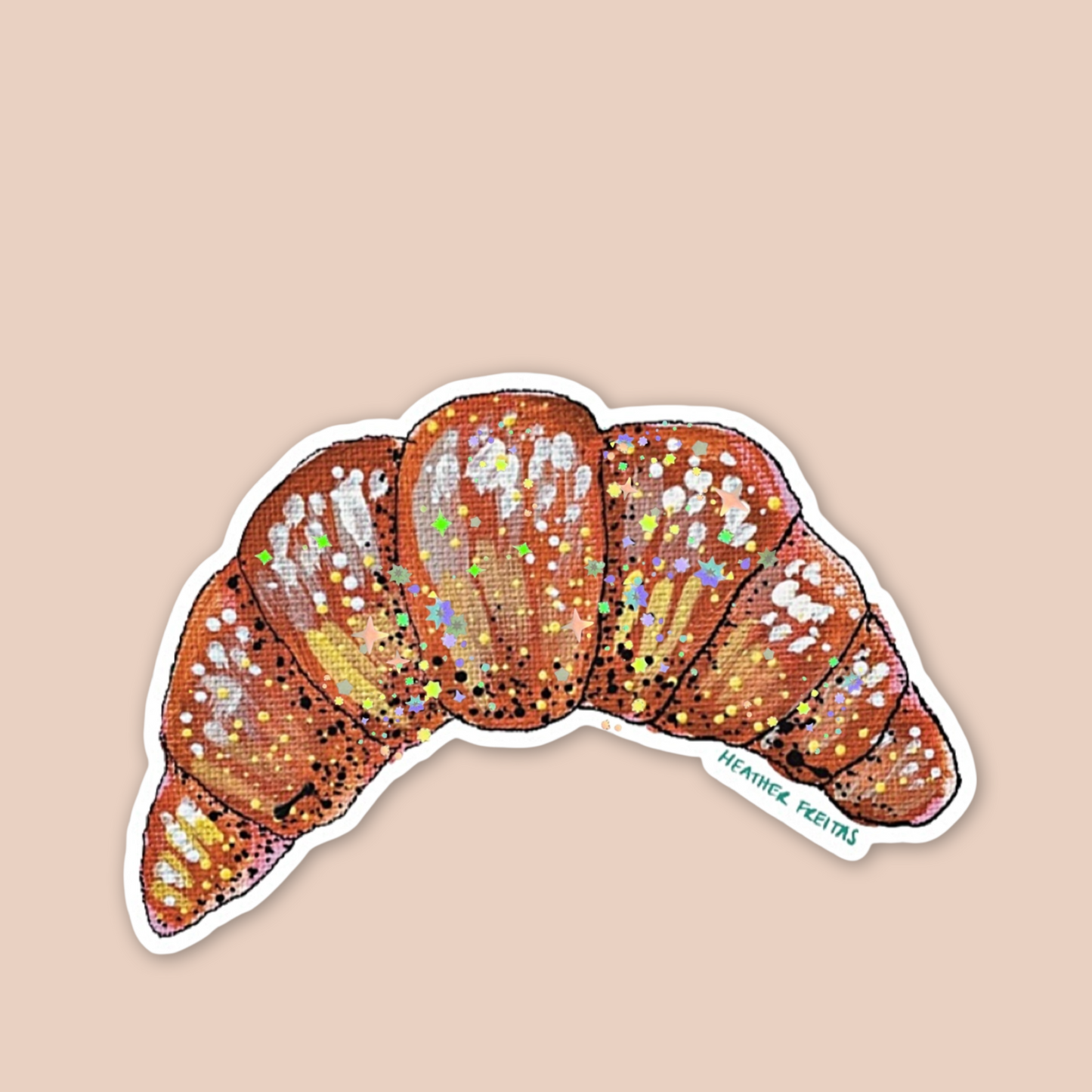 Croissant Sticker