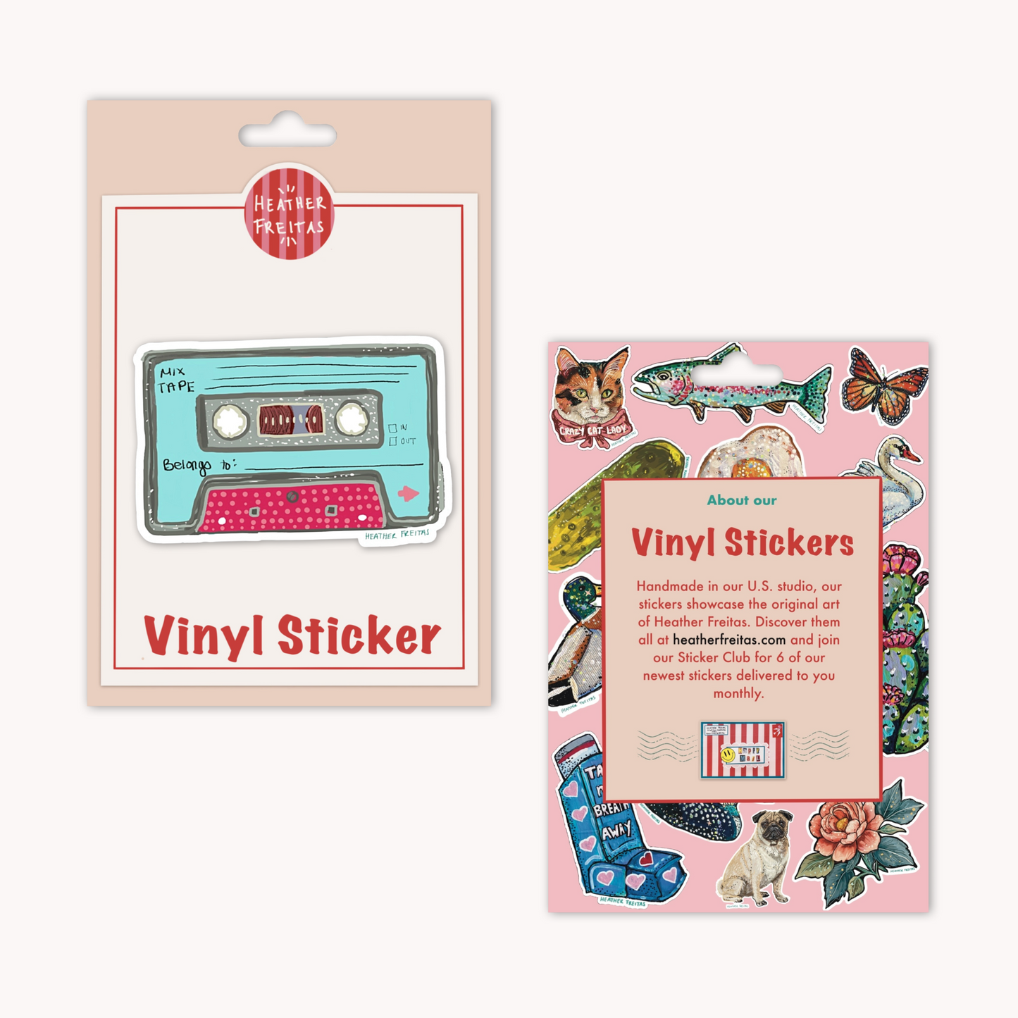Teal Mixtape Sticker