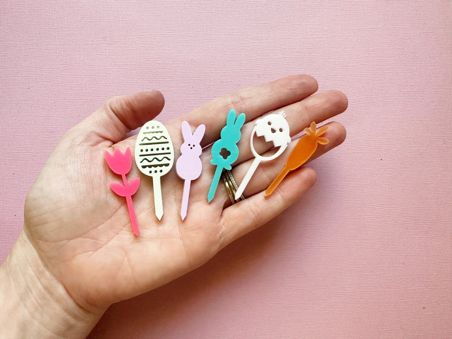 Easter MINI Food Pick Set