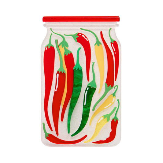 Chilli Charmer Brooch by Erstwilder
