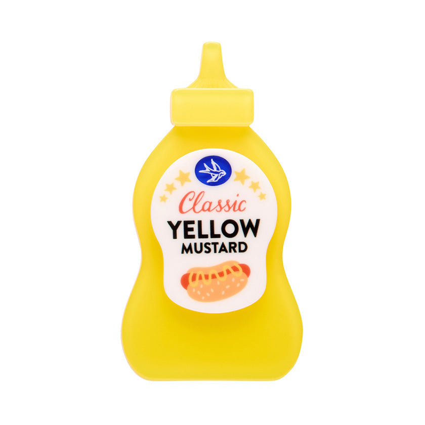 Mustard Moments Brooch by Erstwilder