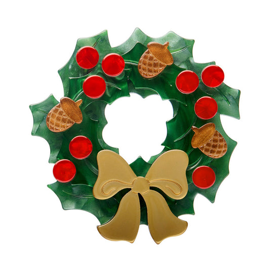 Forest Wreath Brooch by Erstwilder