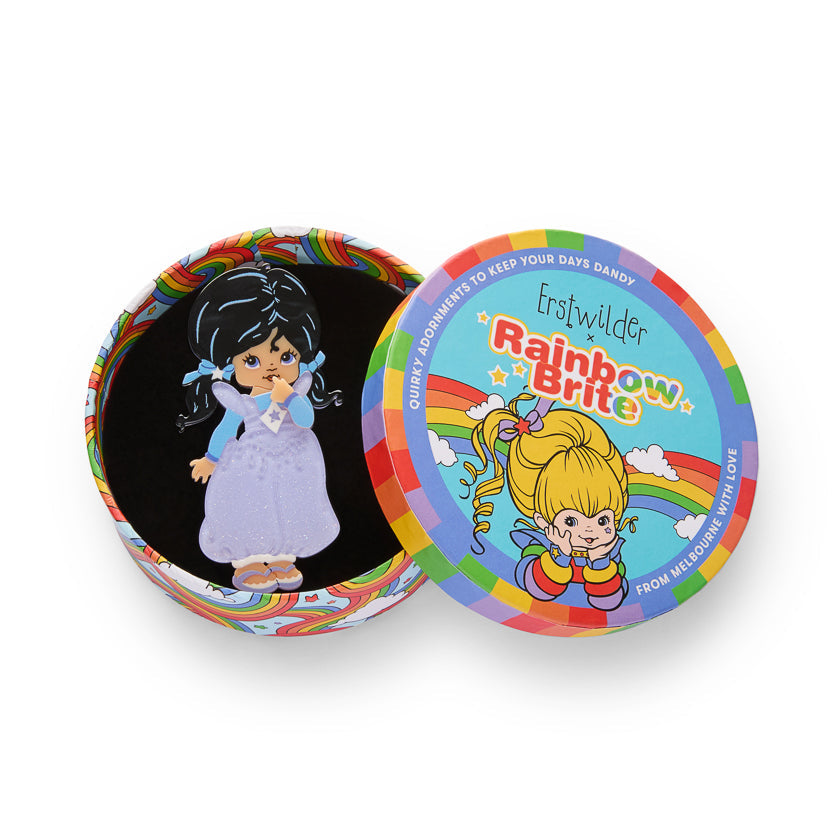 Indigo Brooch Rainbow Brite x Erstwilder