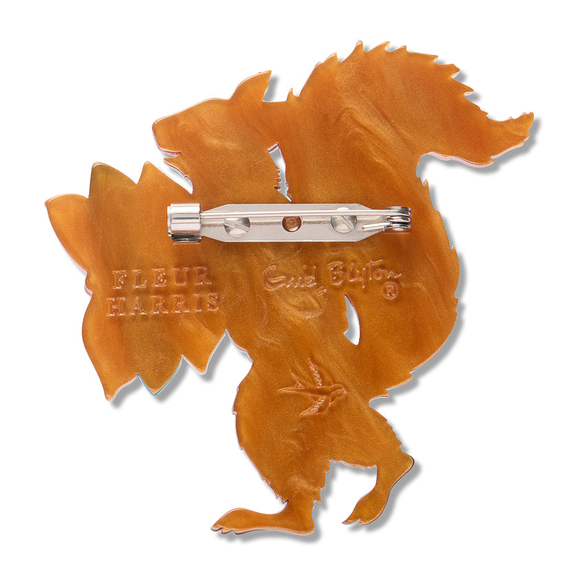 Red Squirrel Brooch by Erstwilder