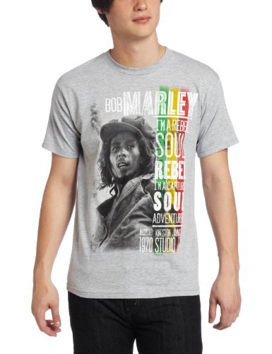 Bob Marley Marley Short Sleeve Soul Rebel T-Shirt [T-Shirt]