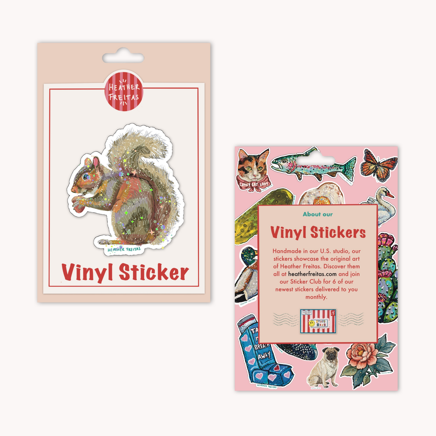 Squirrel Sticker