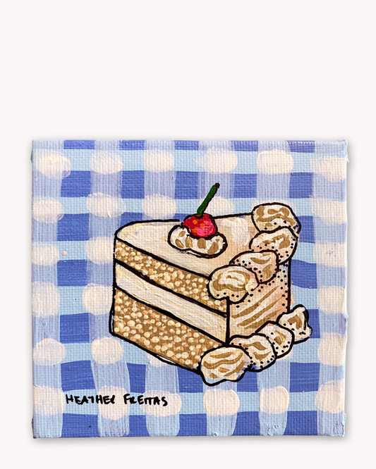 Vanilla Cake ( Original Painting )