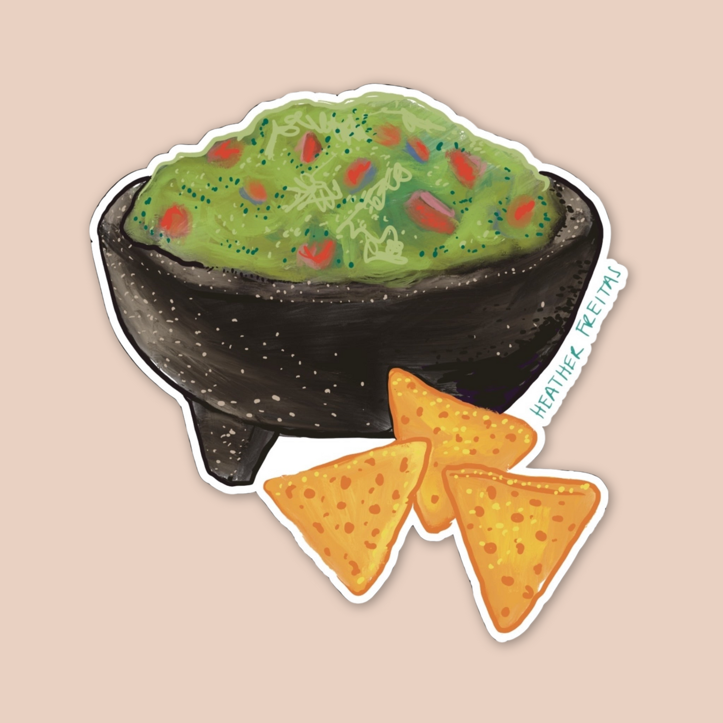 Guacamole Sticker