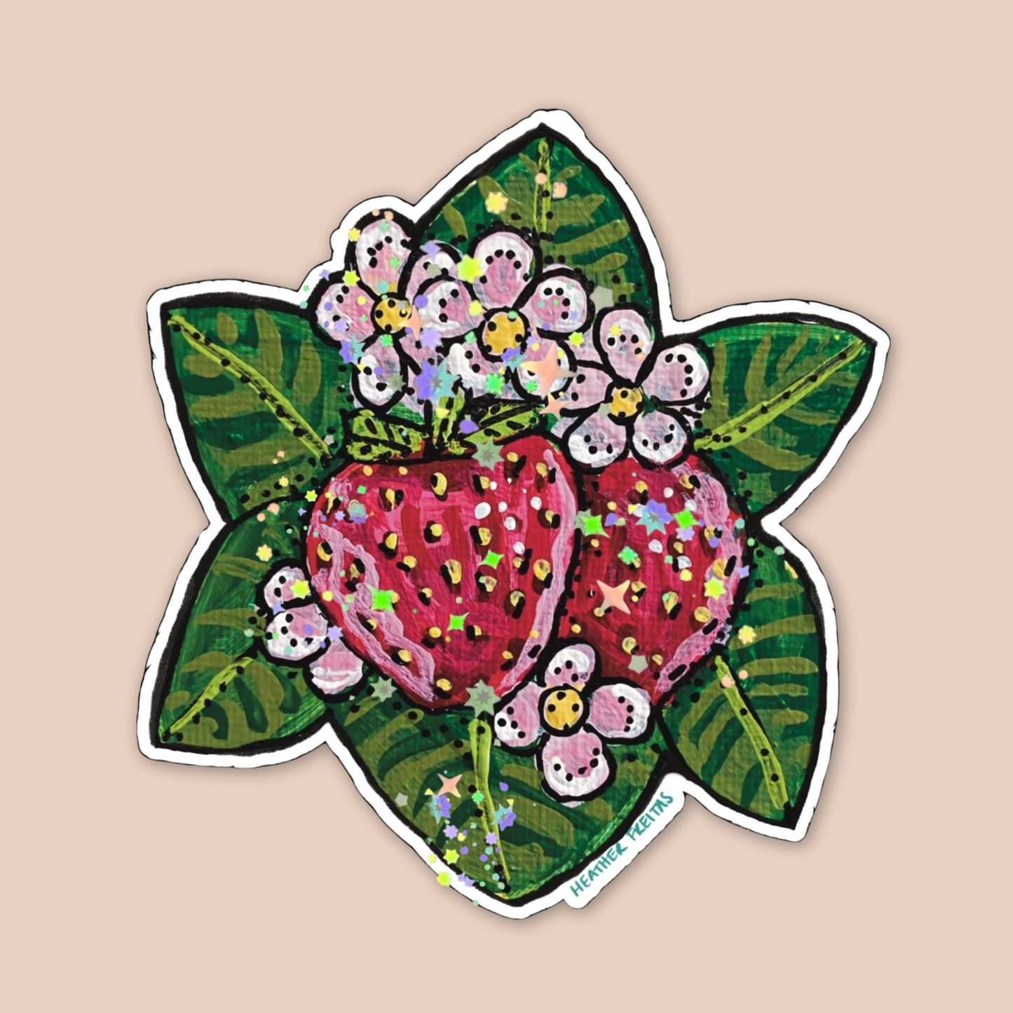 Strawberry Sticker
