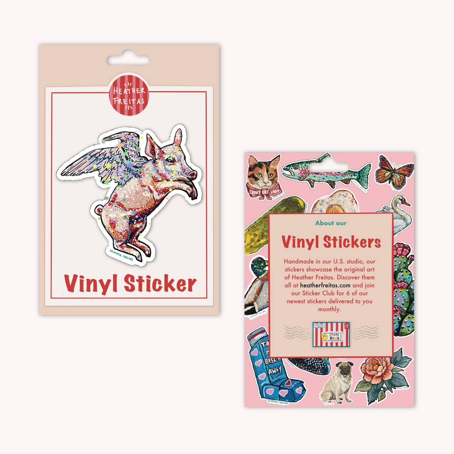 Flying Pig Sticker