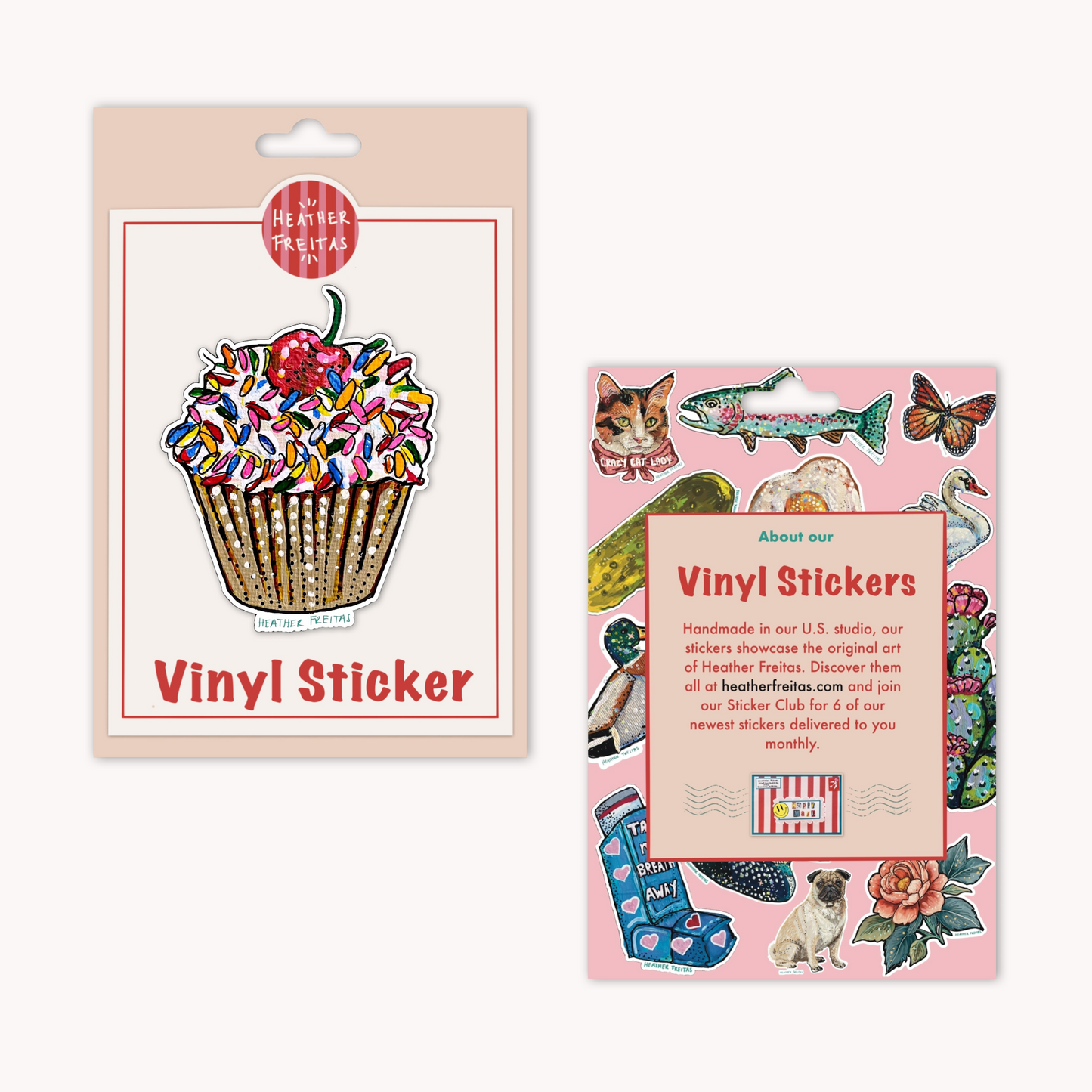Cupcake Sticker