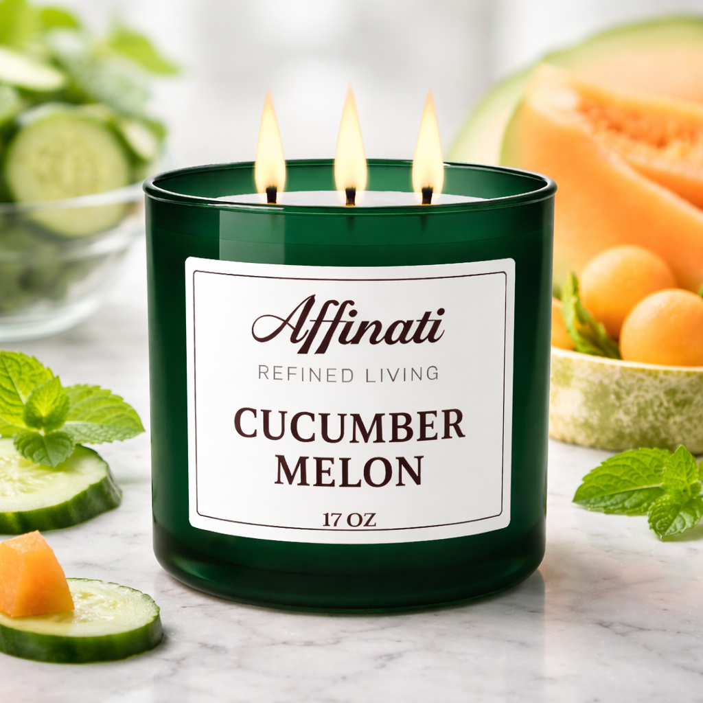 3-Wick Cucumber Melon Candle
