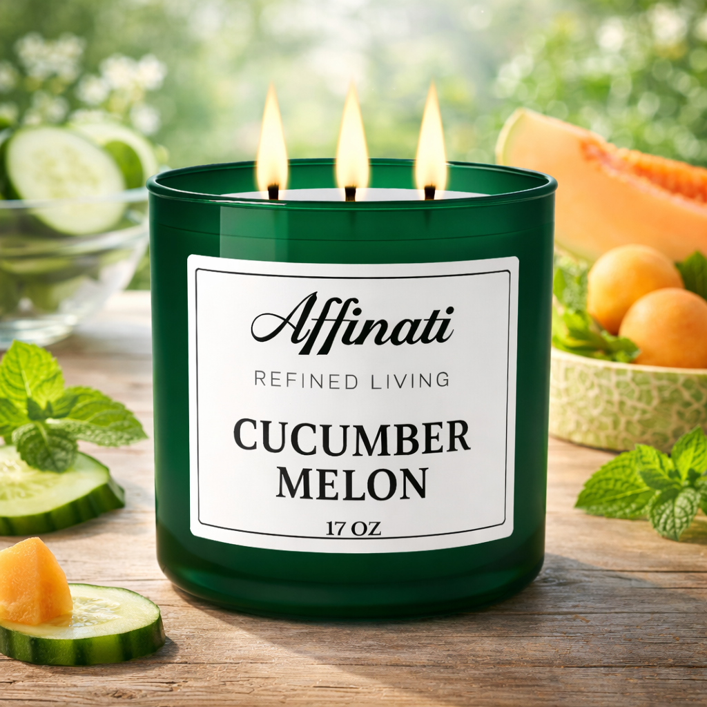 3-Wick Cucumber Melon Candle