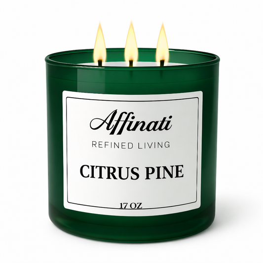 3-Wick Citrus Pine Candle
