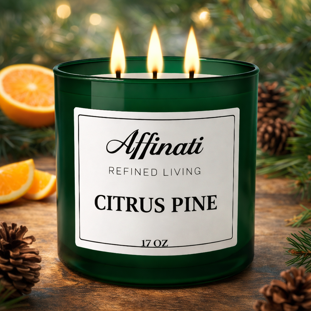 3-Wick Citrus Pine Candle