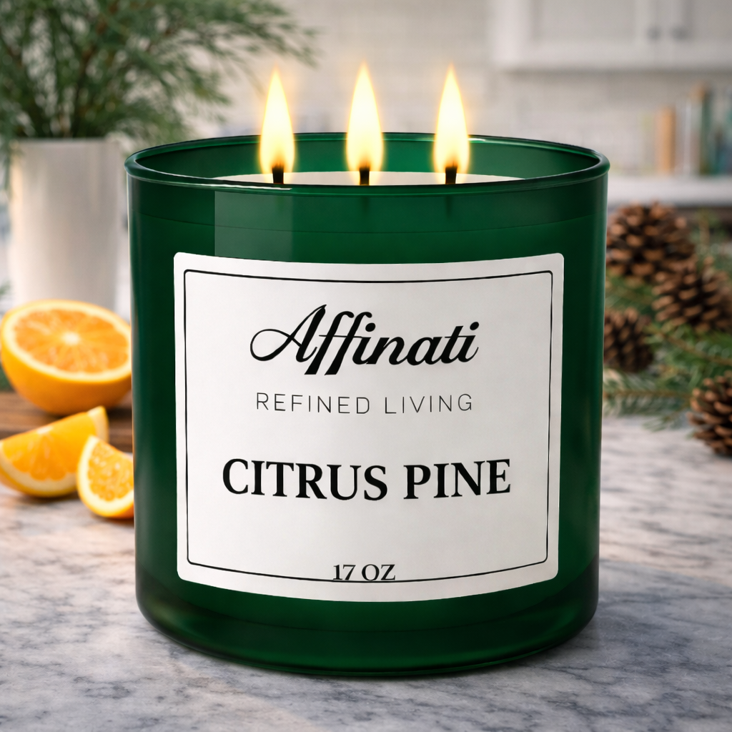 3-Wick Citrus Pine Candle