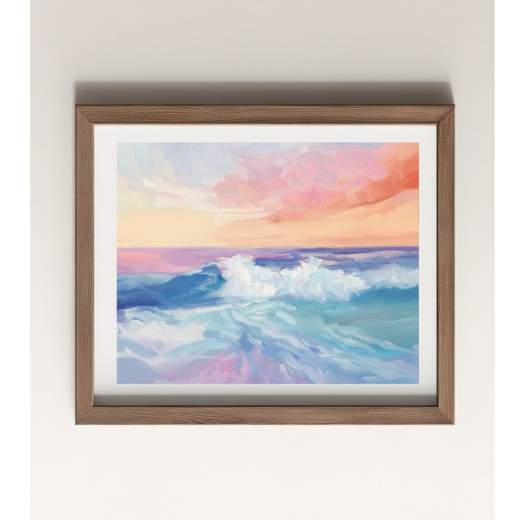 Cotton Candy Sky - Original Painting