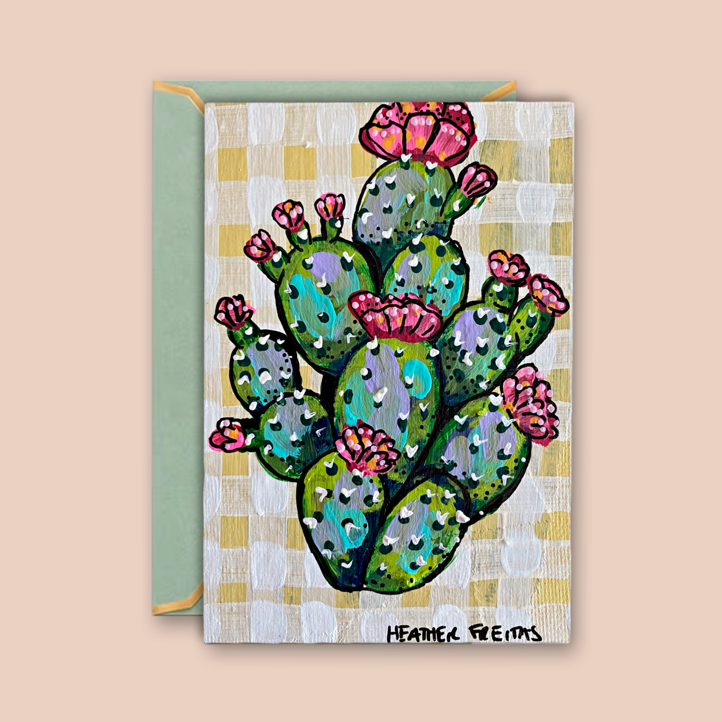 Cactus - Greeting Card / Fine Art Print